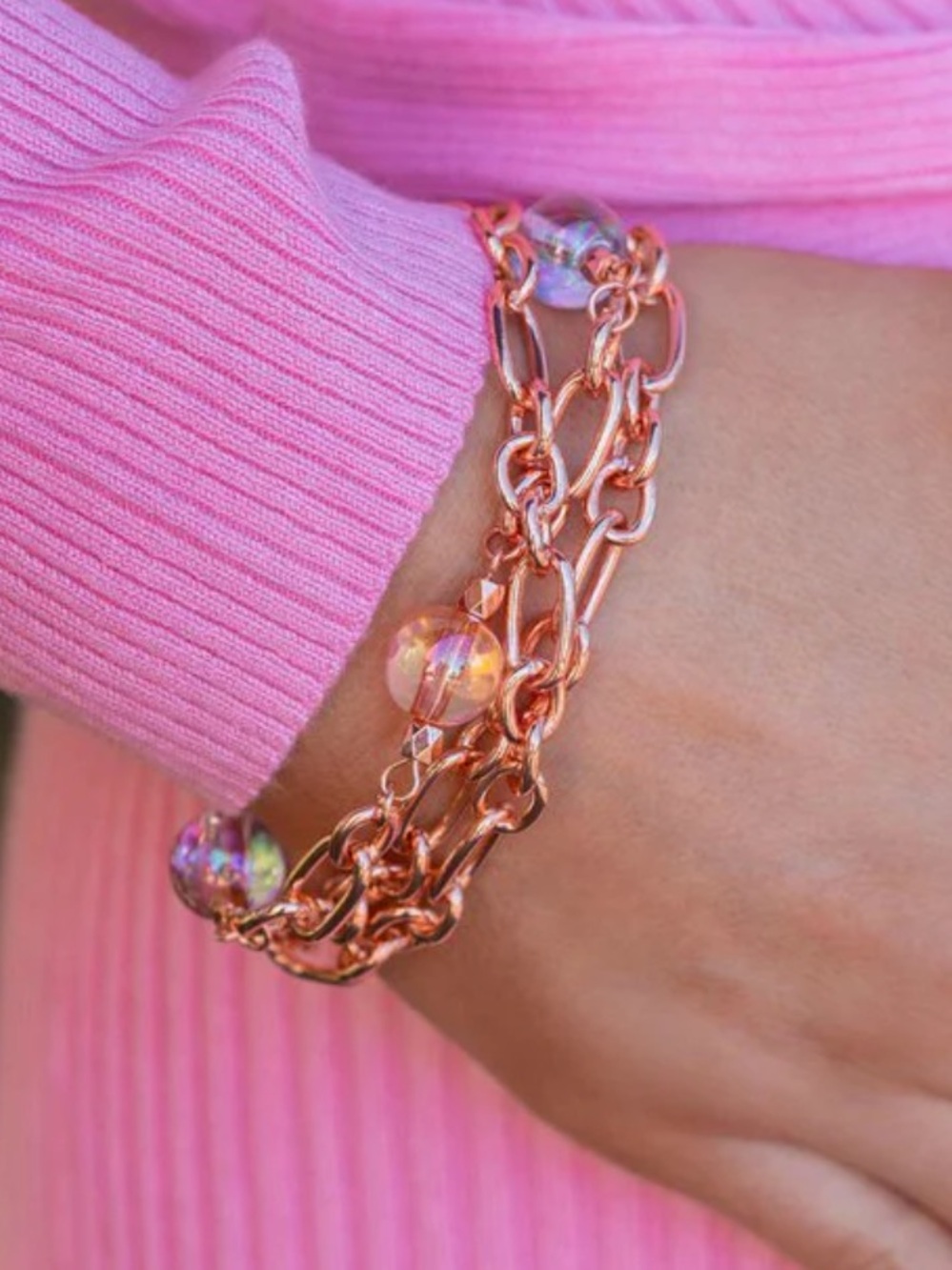 🌟⚪️🌟 “DAWN OF A NEW DAY” COPPER BRACELET ~ PAPARAZZI❗️ 🌟⚪️🌟 - Picture 2 of 5